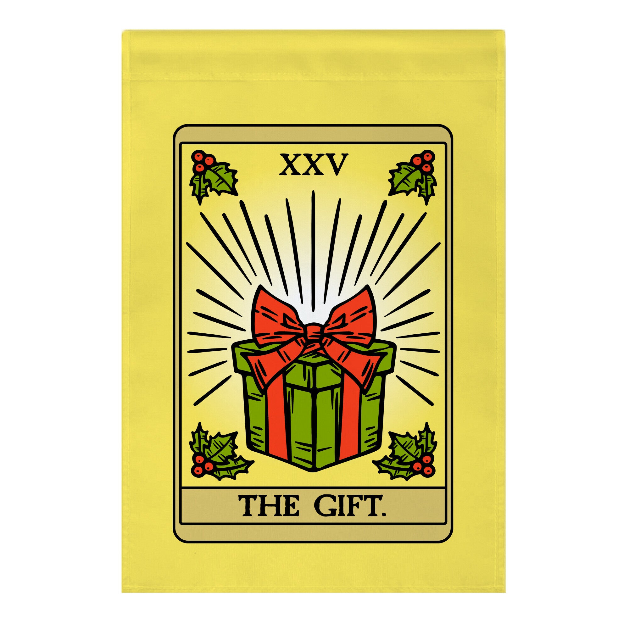 The Gift Tarot Card Garden Flag